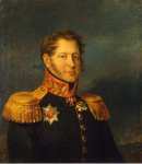 Dawe George Portrait of Alexander I. Gressor 1772-1822  - Hermitage